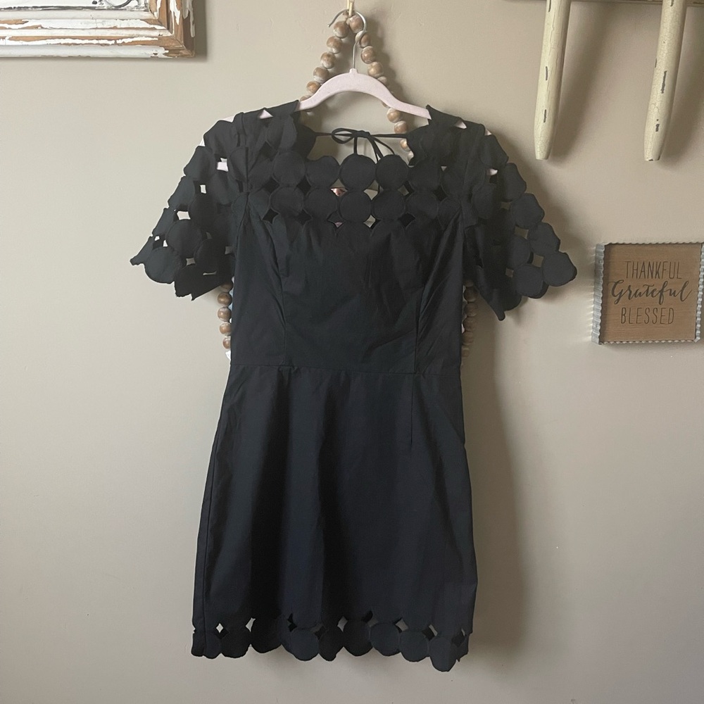 Anthropologie Black Summer Dress
